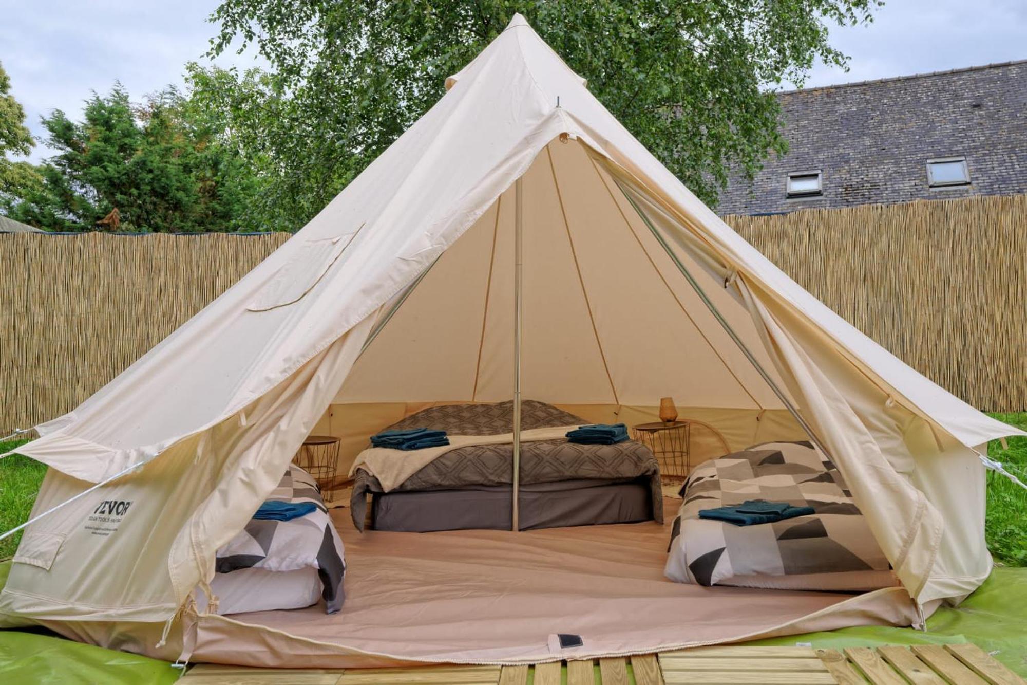 Tipi Experience L'Echappee Belle Hotel Saint-Maudez Exterior photo